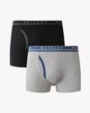 Pack of 2 Boxers with Logo Waistband