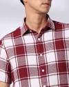 Men Checked Smart Fit Shirt