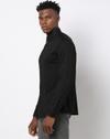 Men Slim Fit Knitted Shirt