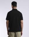 TONAL EMBROIDERED SPREAD C, JET BLACK, M