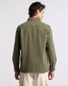 RIPPED OLIVE OVERDYED OVERSH, OLIVE, XXL
