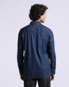 FS INDIGO DENIM SHIRT WI, Dark BLUE