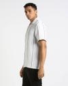 RESORT COLLAR SHIRT IN MO, OFF WHITE, XL