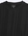 HERRINGBONE STRUCTURE CREW, JET BLACK, L