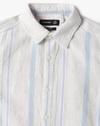 STRIPED SHIRT IN MOCKL, SKY BLUE, 11-12Y