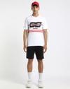 MotoGP Relaxed Fit Crew-Neck T-Shirt with Reflective Tape