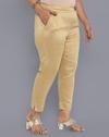 Mid-Rise Single-Pleated Pants