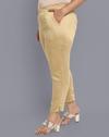 Mid-Rise Single-Pleated Pants