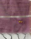 Women Striped Dupatta with Tassels