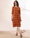 TOPWEAR, ORANGE, S