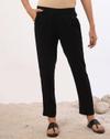 Women Straight Fit Flat-Front Pants