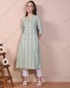 Women Striped A-Line Kurta
