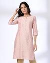 AOP GLITTER LEFT LACE RIGHT, LT PINK, M