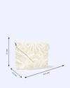 AVAASA HANDBAGS, WHITE, FS