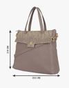 BAGG WOMEN HANDBAGS, PURPLE, OS
