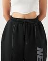 BEWAKOOF Women's Jogger, BLACK, XS