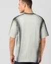 Marvel - Men's Silver Birch Grey Punisher Skull Applique Oversized T-shirt