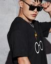 Men Typographic Oversized Fit T-Shirt