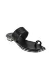 Women Embellished Toe-Ring Flat Sandals