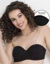 Clovia Padded Underwire Bra, BLACK, 36B