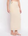 Clovia Saree Shapewear With Dr, BEIGE, M