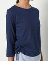Heathered Round-Neck Top