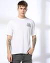 Bob Marley - Men Typographic Print Regular Fit Crew-Neck T-Shirt