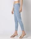 Women Lightly Washed Cropped Skinny Jeans