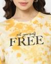 Women Tie & Dye Print Relaxed Fit Sweatshirt