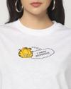 Women Printed Oversized Fit Crew-Neck T-Shirt