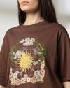 DNMX TSHIRTS, BROWN, M