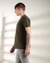 Henley Tshirt Apr24, OLIVE, XL
