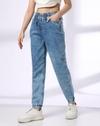 MID RISE ANKLE LENGTH JOGG, LT. BLUE, 26