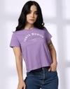 SANTA MONICA REGLAR CROP BODY, PURPLE