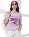 VEGAS REGULAR CROP BODY TEE, LILAC, L