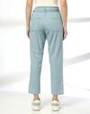 MID WAIST ANKLE LENGTH PAN, LT. BLUE, 30