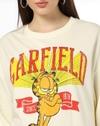 Women Garfield Print Relaxed Fit Sweatshirt