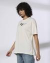 Women Donald Duck Print 90 Loose Fit Crew-Neck T-Shirt