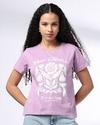 BLOOM COLLECTIVE REGULAR CROP, LILAC, XS