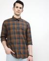 Checked Slim Fit Shirt