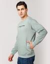 Typographic Print Regular Fit Crew-Neck Sweatshirt