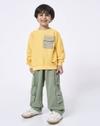 CREW NECK SWEATSHIRT, YELLOW, 13-14Y