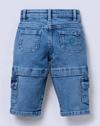 MID WASH CARGO DENIM, BLUE, 18-24M