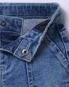 MID WASH CARGO DENIM, BLUE, 18-24M