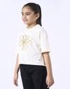 BOXY FIT WAIST LENGTH T, OFF-WHITE, 4-5Y