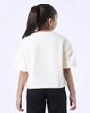 BOXY FIT WAIST LENGTH T, OFF-WHITE, 4-5Y