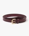FIG BELTS BELTS, MAROON, S