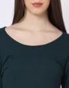 Ribbed Princess-Cut Sheath Dress