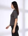 FIG TSHIRTS, CHARCOAL, S