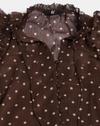 FIG TOPS, BROWN, L